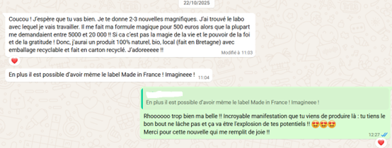 Coaching individuel temoignage page de vente 5