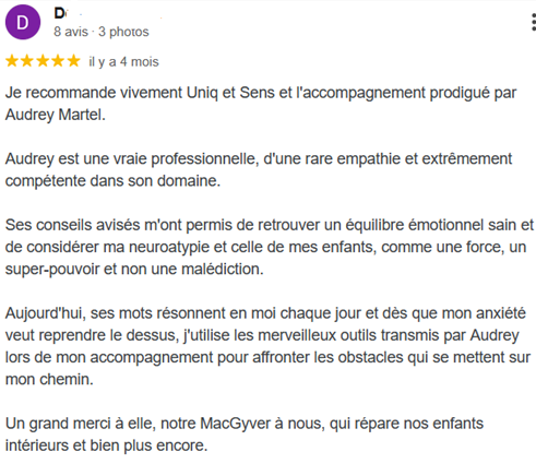 Coaching individuel temoignage page de vente 7